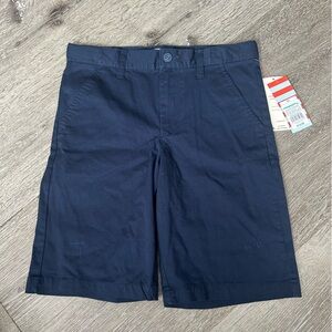 NWT Kids 12 Cat & Jack Navy Fighter Pilot Blue School Uniform Shorts